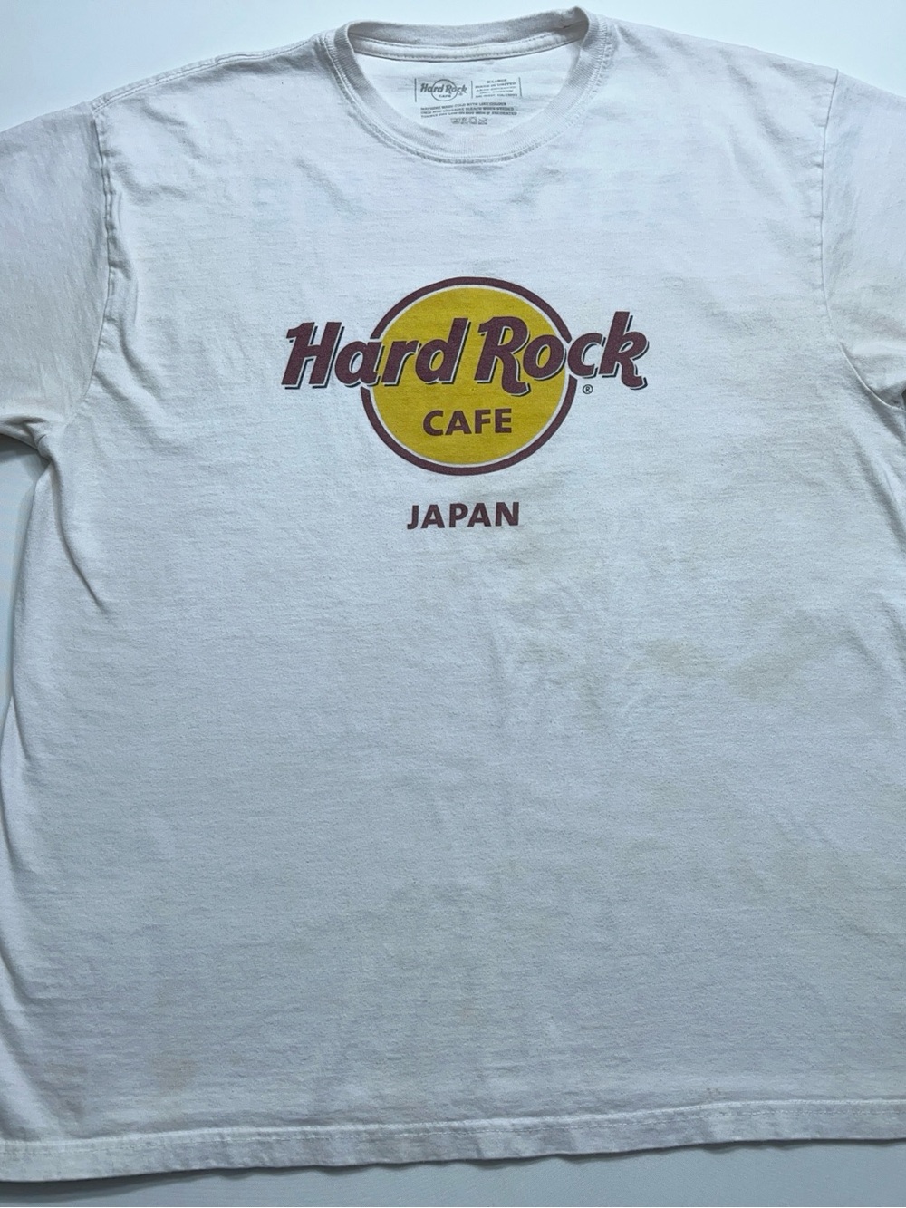 Hard Rock Cafe Japan T Shirt Mens Size XL White Red Cross Unite For Japan - Picture 3 of 11